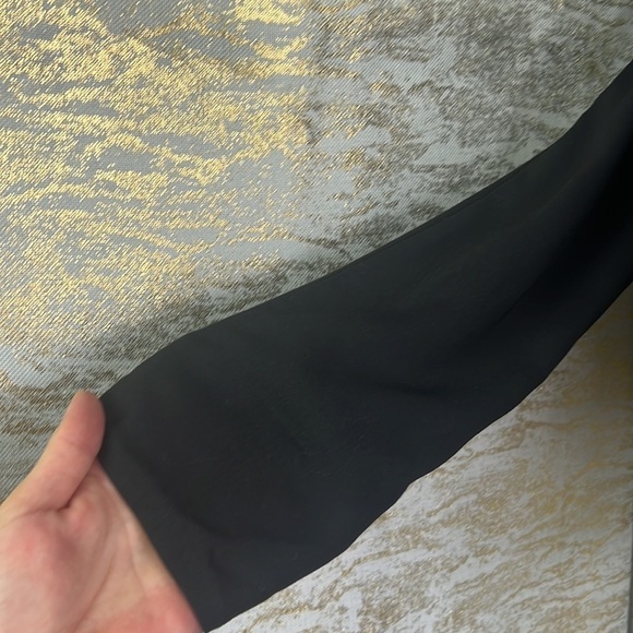 Bcbgmaxazria Black Open Front Waterfall Blazer/Jacket Size S - Picture 6 of 16